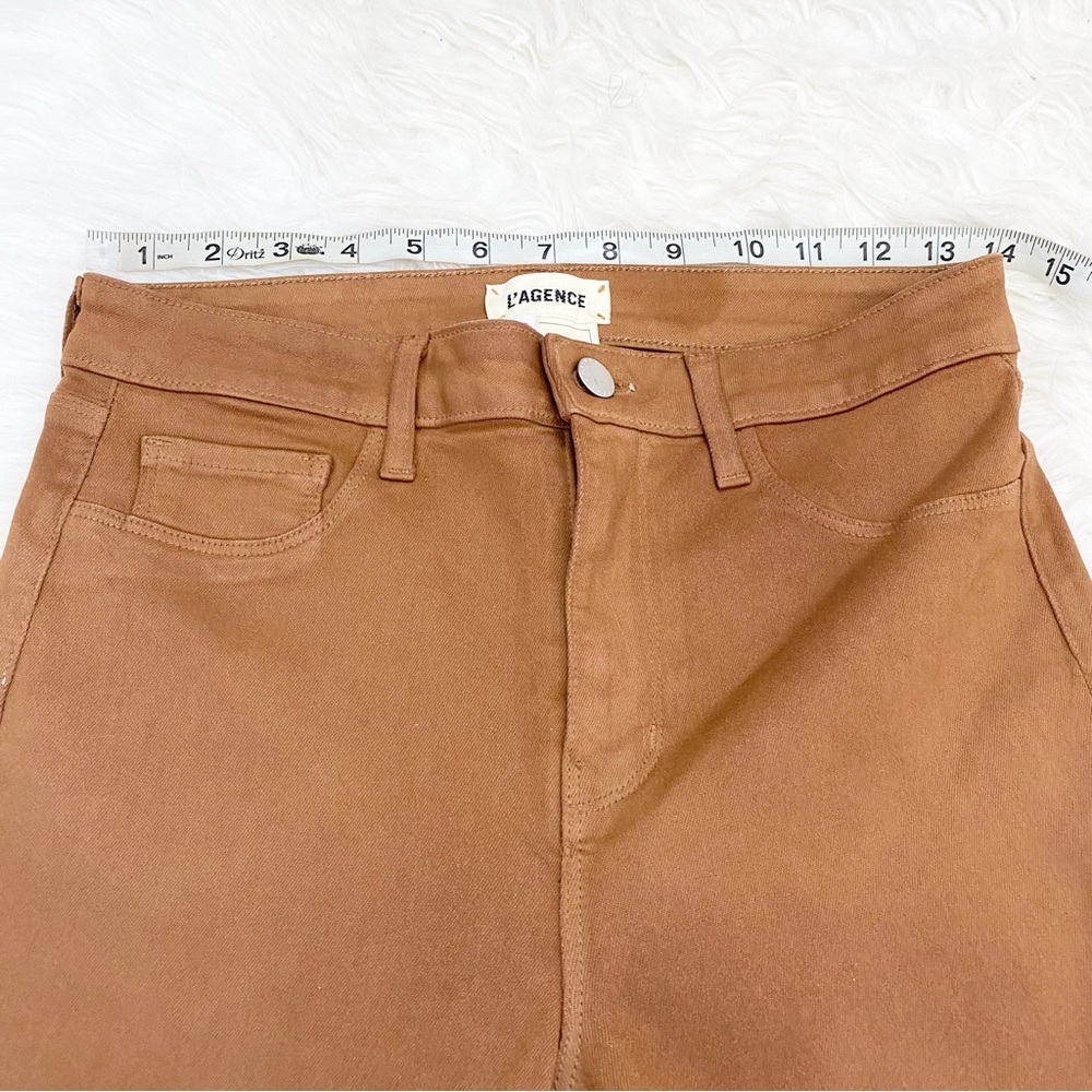 L’AGENCE Tan High Rise Tan Jeans - Picture 4 of 10